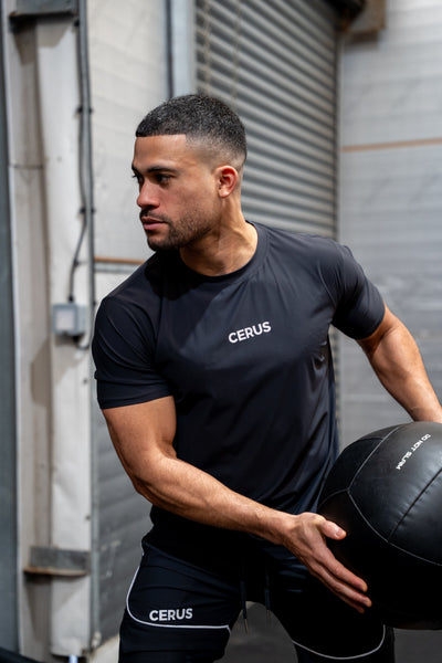 Cerus Charcoal Grey Flow 2-in-1 Shorts