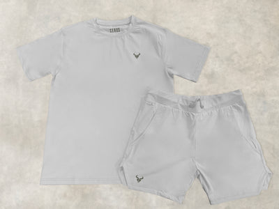 Cerus White Titan Linerless Shorts