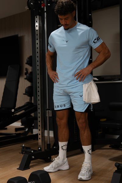 Cerus Light Blue Apex 2-in-1 Shorts