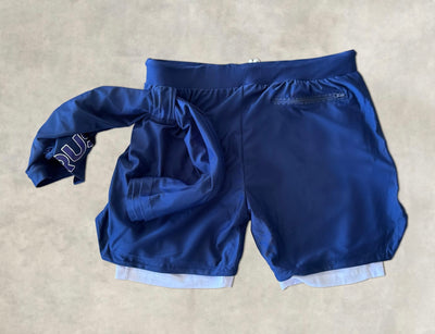 Cerus Navy Form 2-in-1 Shorts