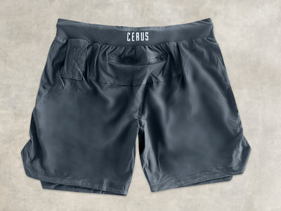 Cerus Charcoal Grey Titan Linerless Shorts