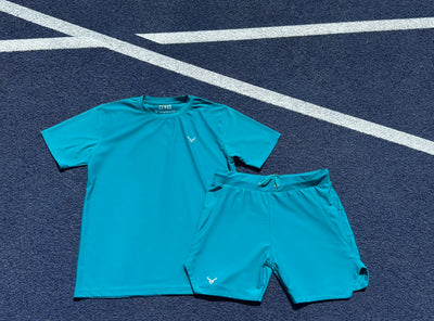Cerus Titan Teal Linerless Shorts
