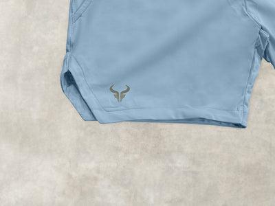Cerus Light Blue Titan Linerless Shorts