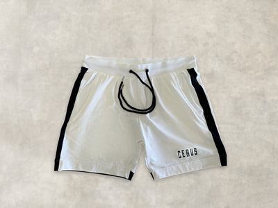 Cerus White Nero Shorts