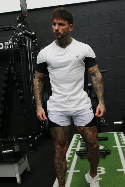 Cerus White Cyclone Linerless Shorts