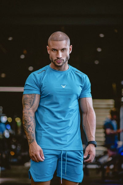 Cerus Teal Janus Men’s T-Shirt