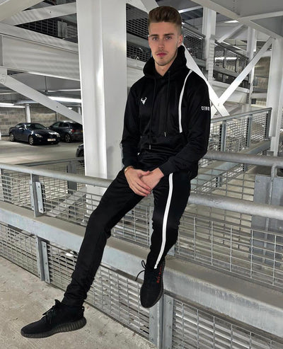Cerus Black Hybrid Hoodie