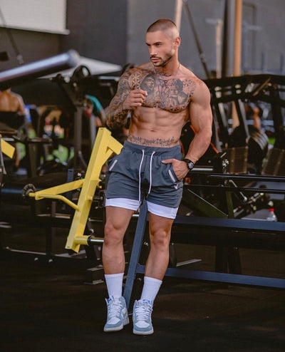 Cerus Grey Proctor 2-in-1 Shorts
