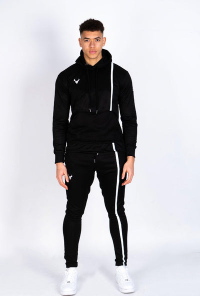 Cerus Black Hybrid Hoodie