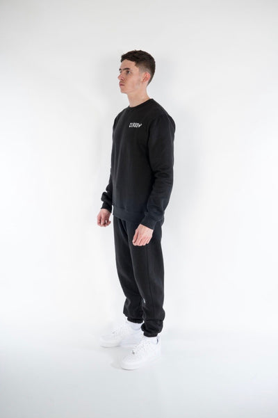 Cerus Black Legacy Crew Neck Sweatshirt-Cerus