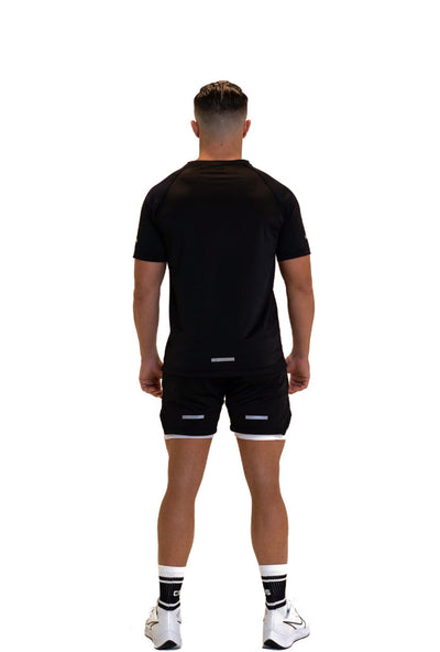 Cerus Black Quantum 2-in-1 Shorts