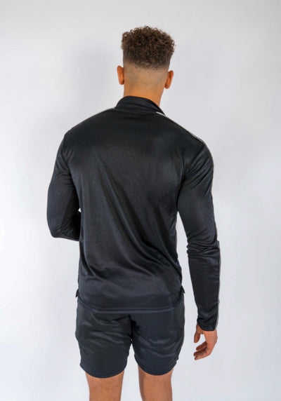 Cerus Black Element ¼ Zip Pullover-Cerus