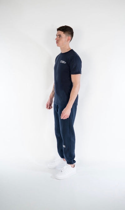Cerus Slim Fit Navy Legacy Sweatpants-Cerus