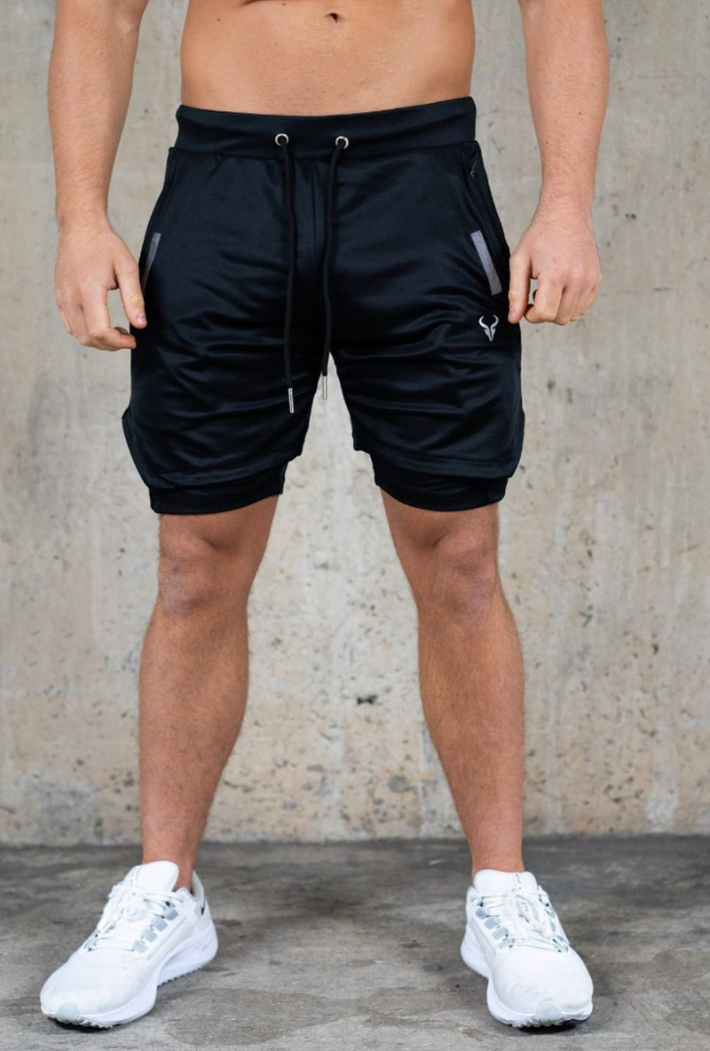 Cerus Black Proctor 2-in-1 Shorts