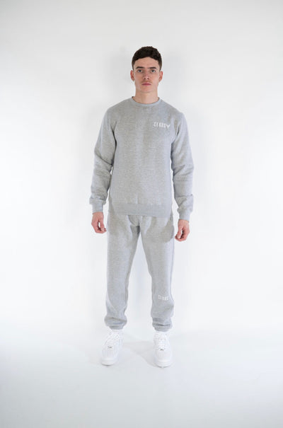 Cerus Grey Legacy Crew Neck Sweatshirt-Cerus