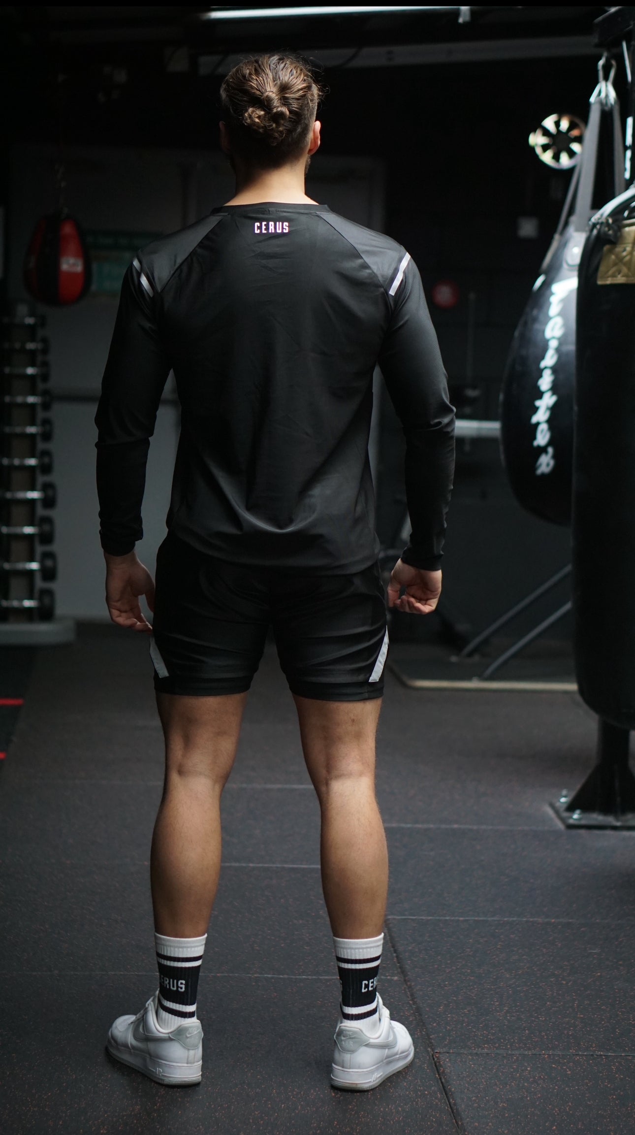 Cerus Black Aura Men’s Long Sleeve Pullover