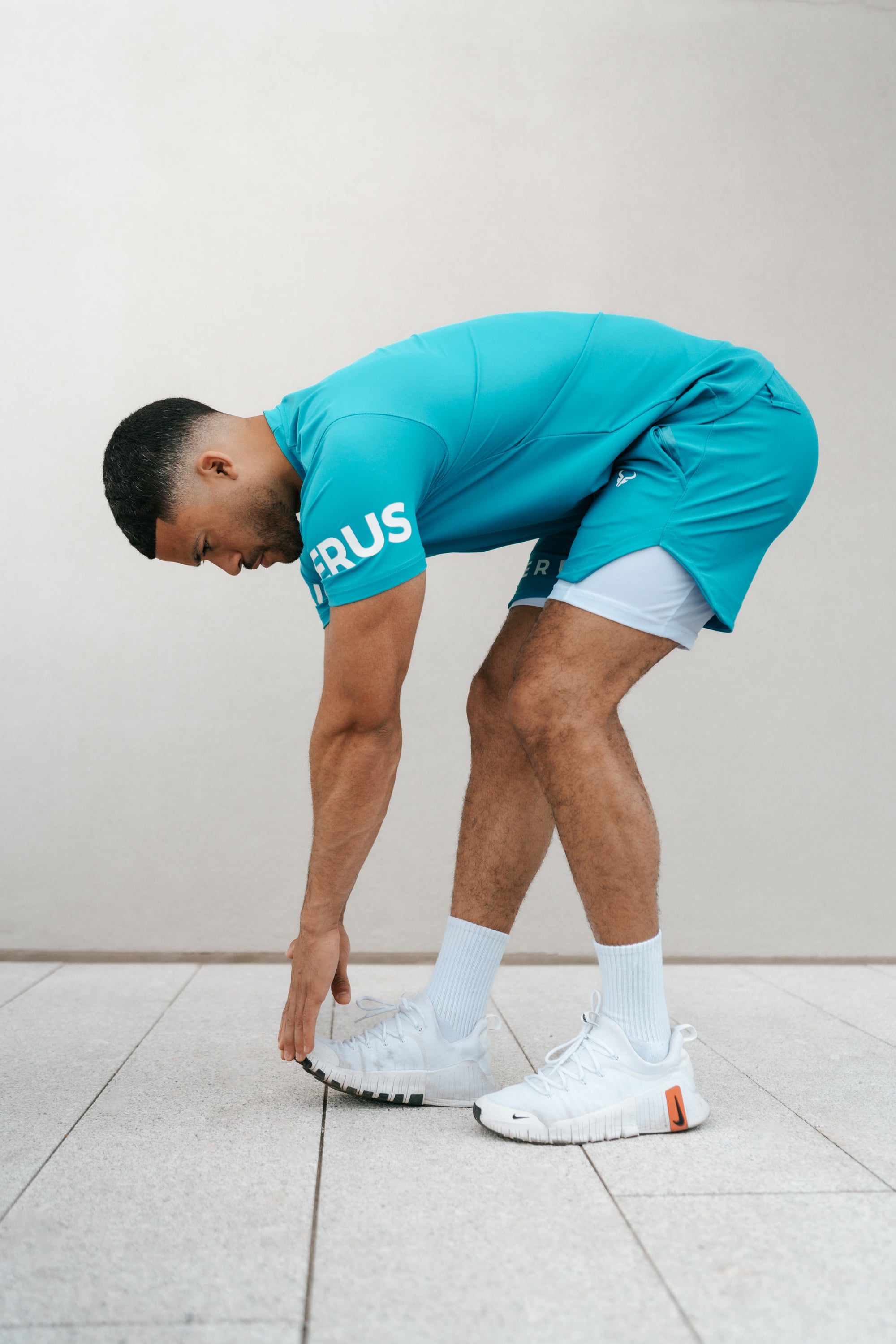 Cerus Teal Apex 2-in-1 Shorts