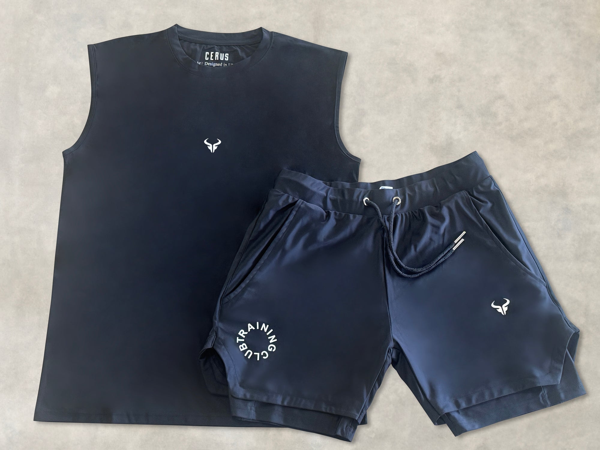 Cerus Charcoal Grey Training Club Men’s Tank Top