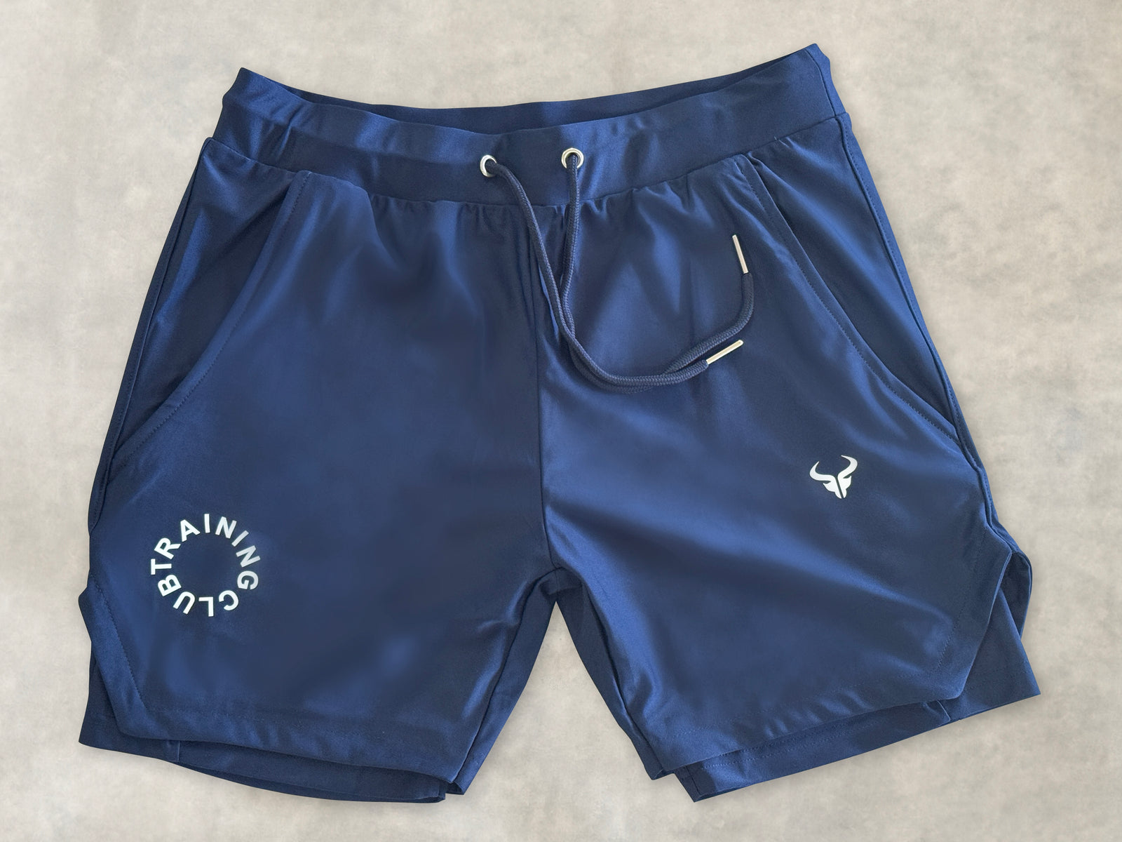 Cerus Navy Training Club 2.0 2-in-1 Shorts