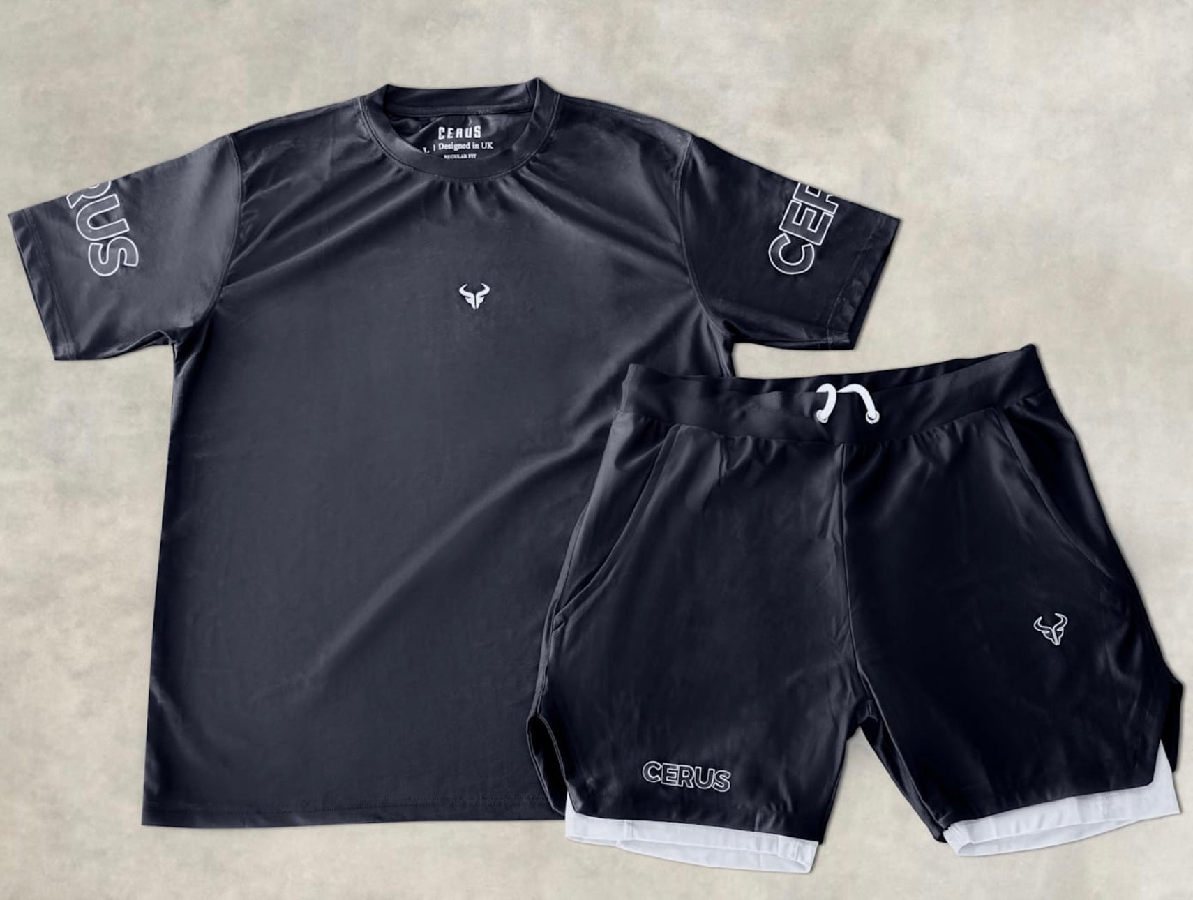 Cerus Black Form Men’s T-Shirt