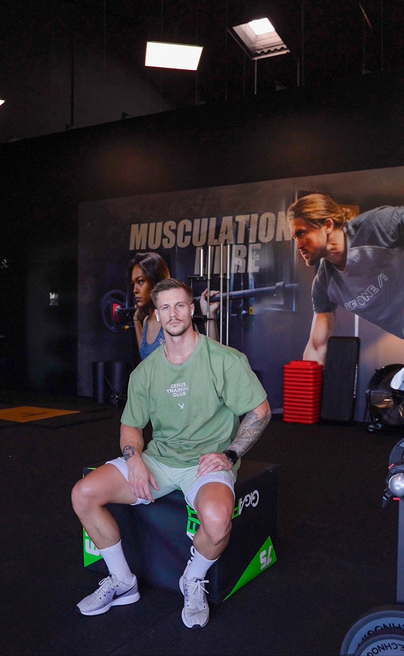 Cerus Green Flow Training Club T-shirt