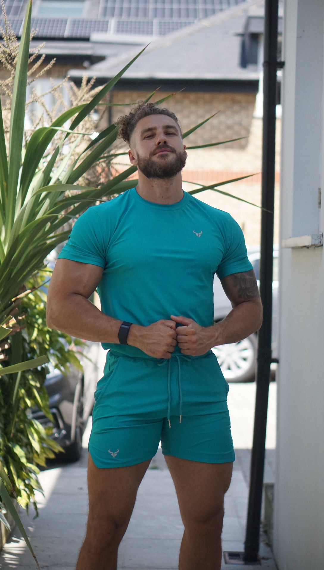 Cerus Teal Titan Men’s T-Shirt