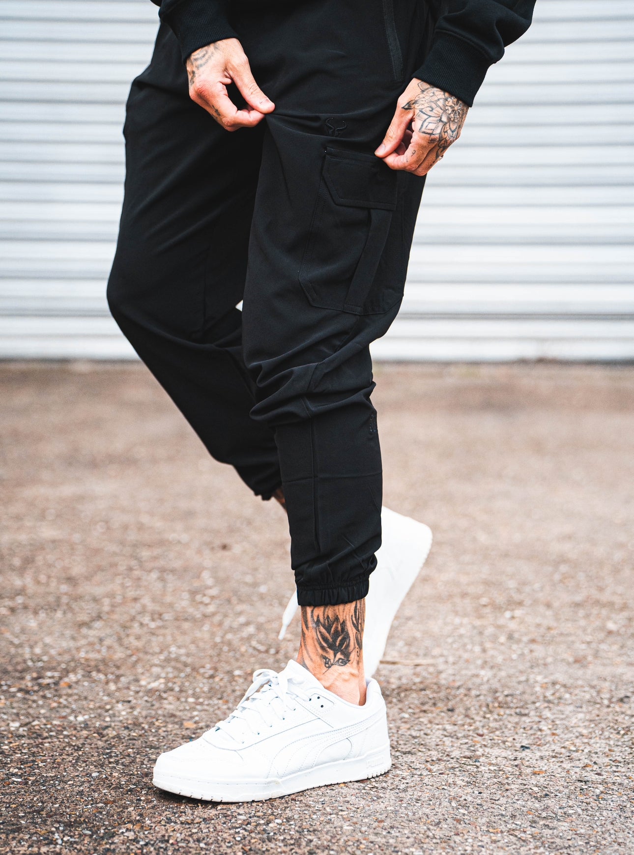 Cerus Black Core Cargo Jogger