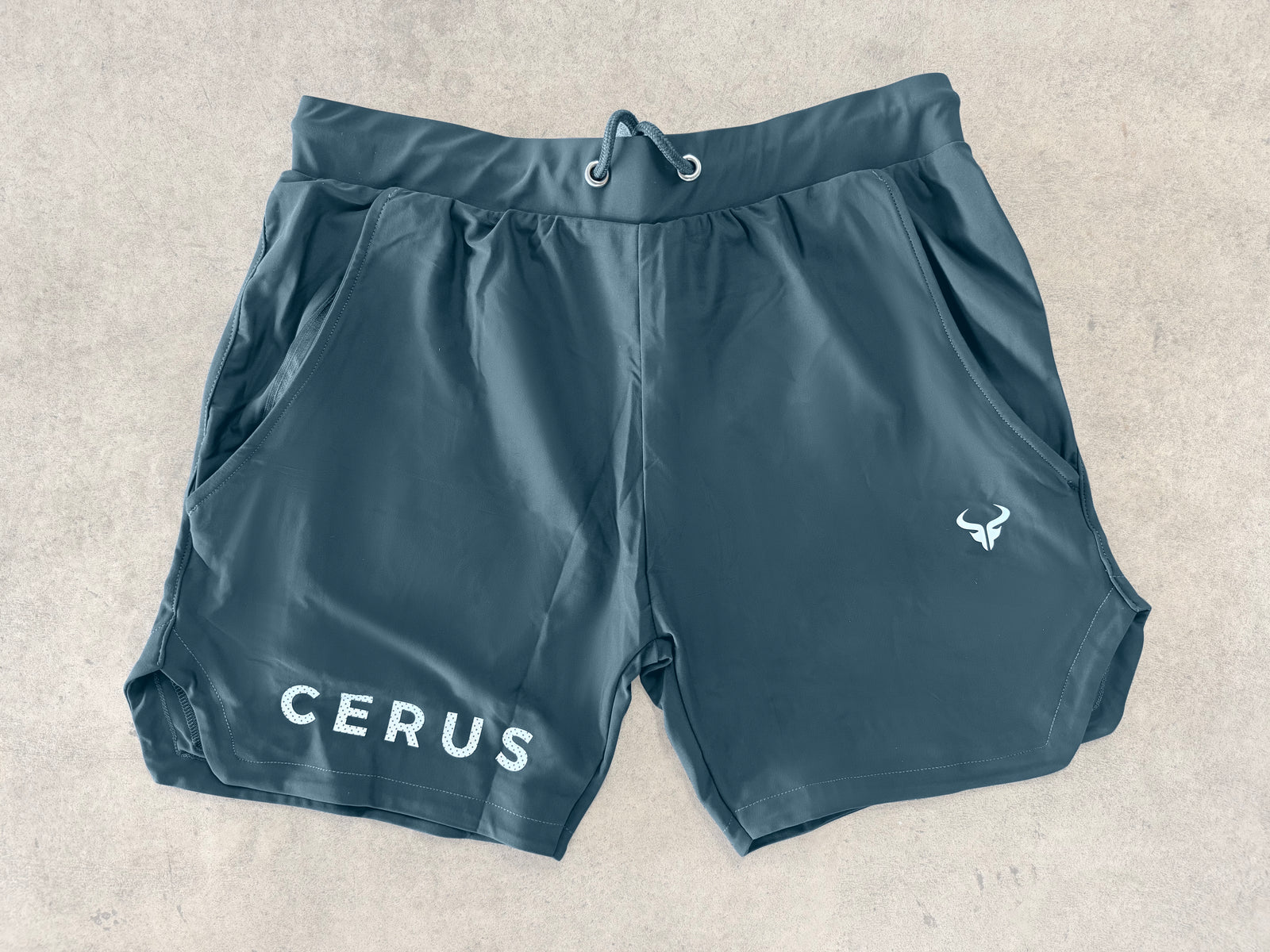 Cerus Grey Fusion Linerless Shorts