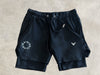 Cerus Black Training Club 2.0 2-in-1 Shorts