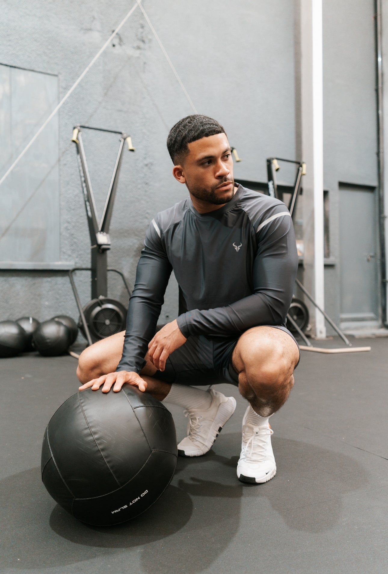 Cerus Grey Aura Men’s Long Sleeve Pullover