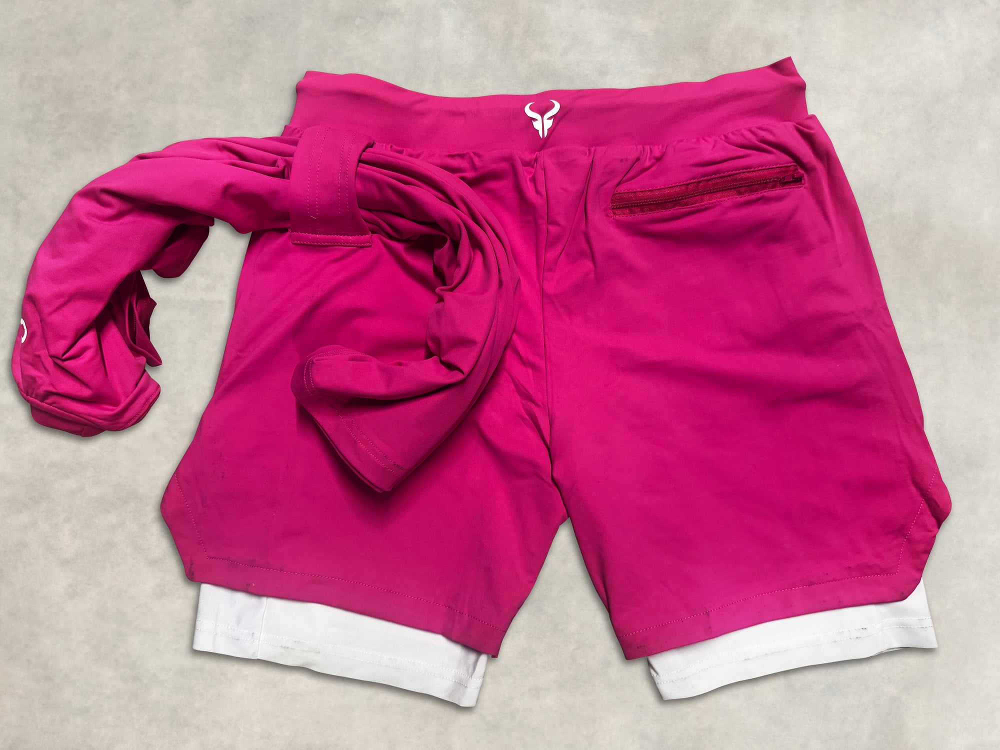Cerus Magenta Apex 2-in-1 Shorts