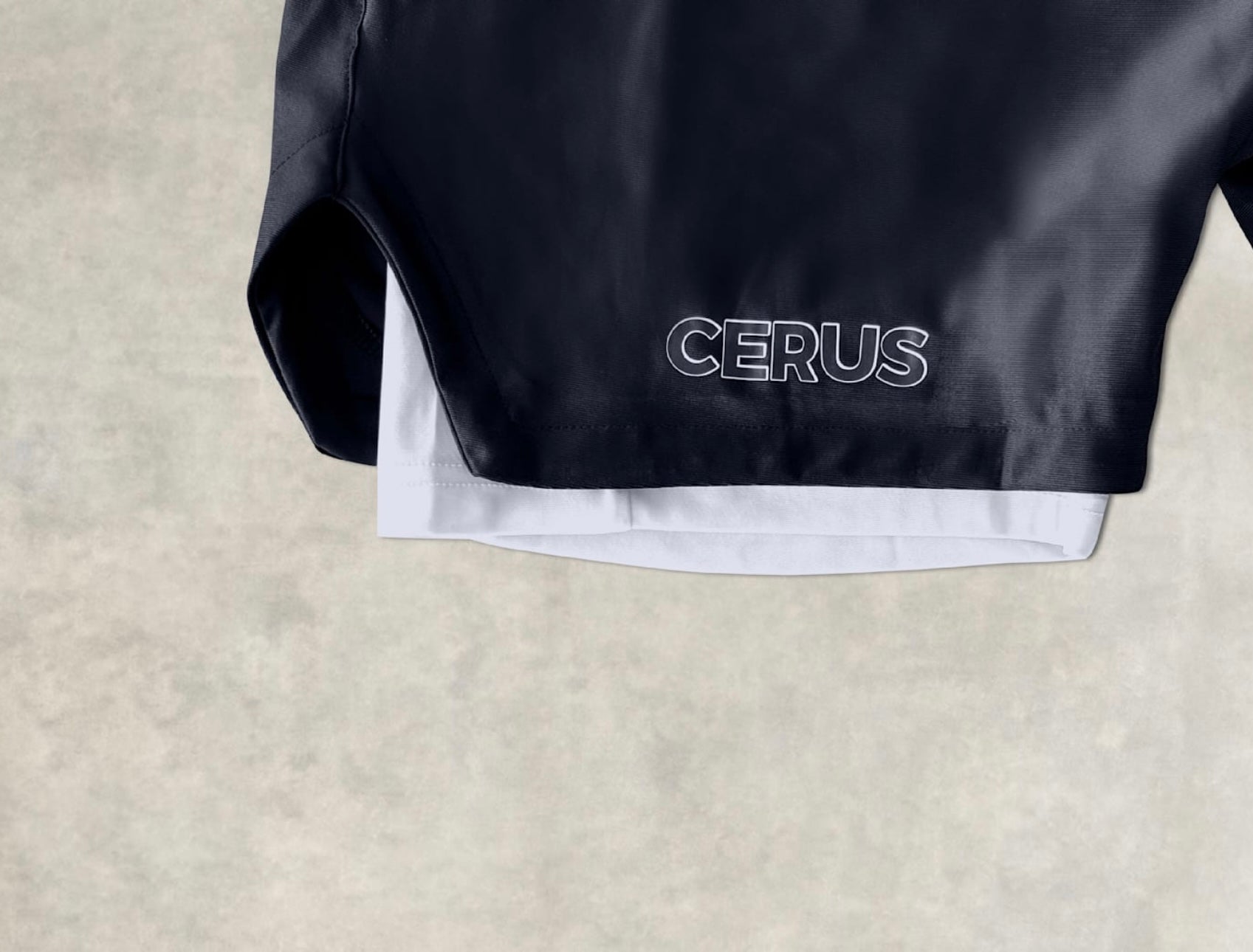 Cerus Black Form 2-in-1 Shorts