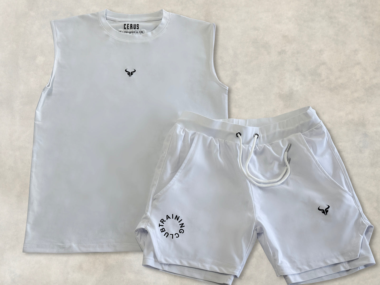 Cerus White Training Club Men’s Tank Top