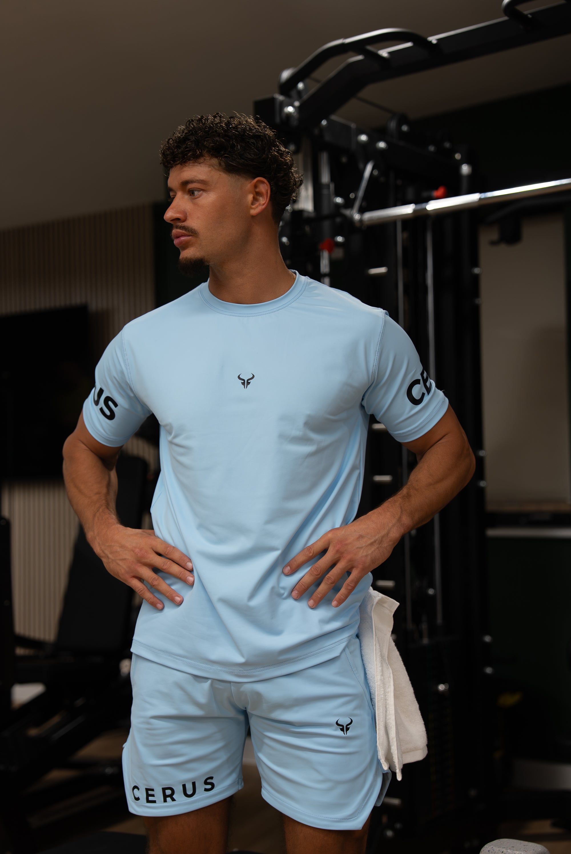 Cerus Light Blue Apex Men’s T-Shirt