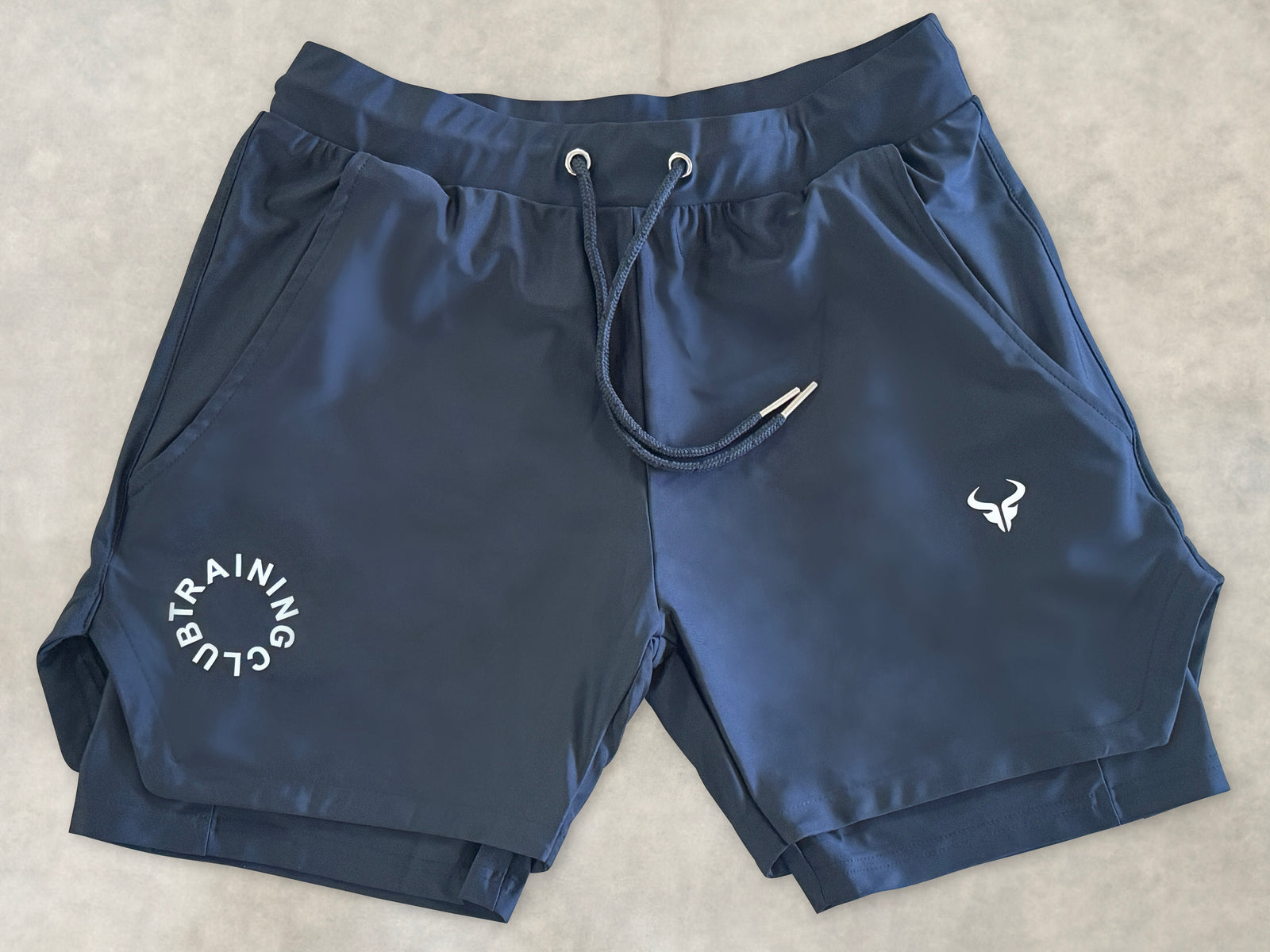 Cerus Charcoal Training Club 2.0 2-in-1 Shorts