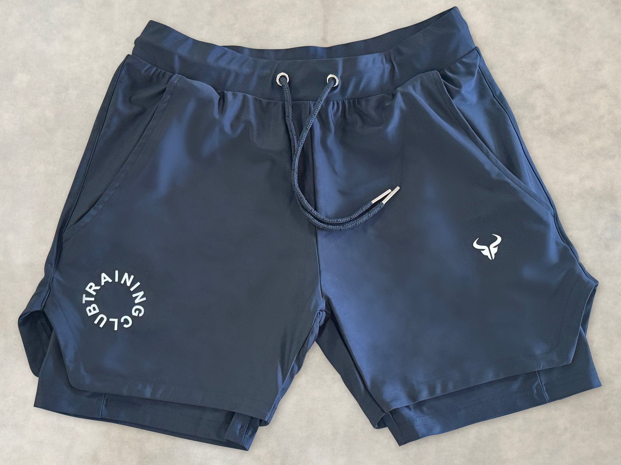 Cerus Charcoal Training Club 2.0 2-in-1 Shorts