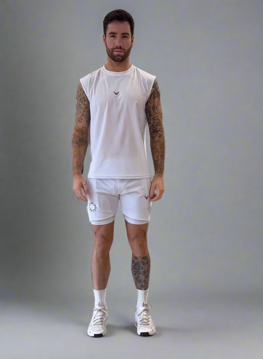 Cerus White Training Club Men’s Tank Top