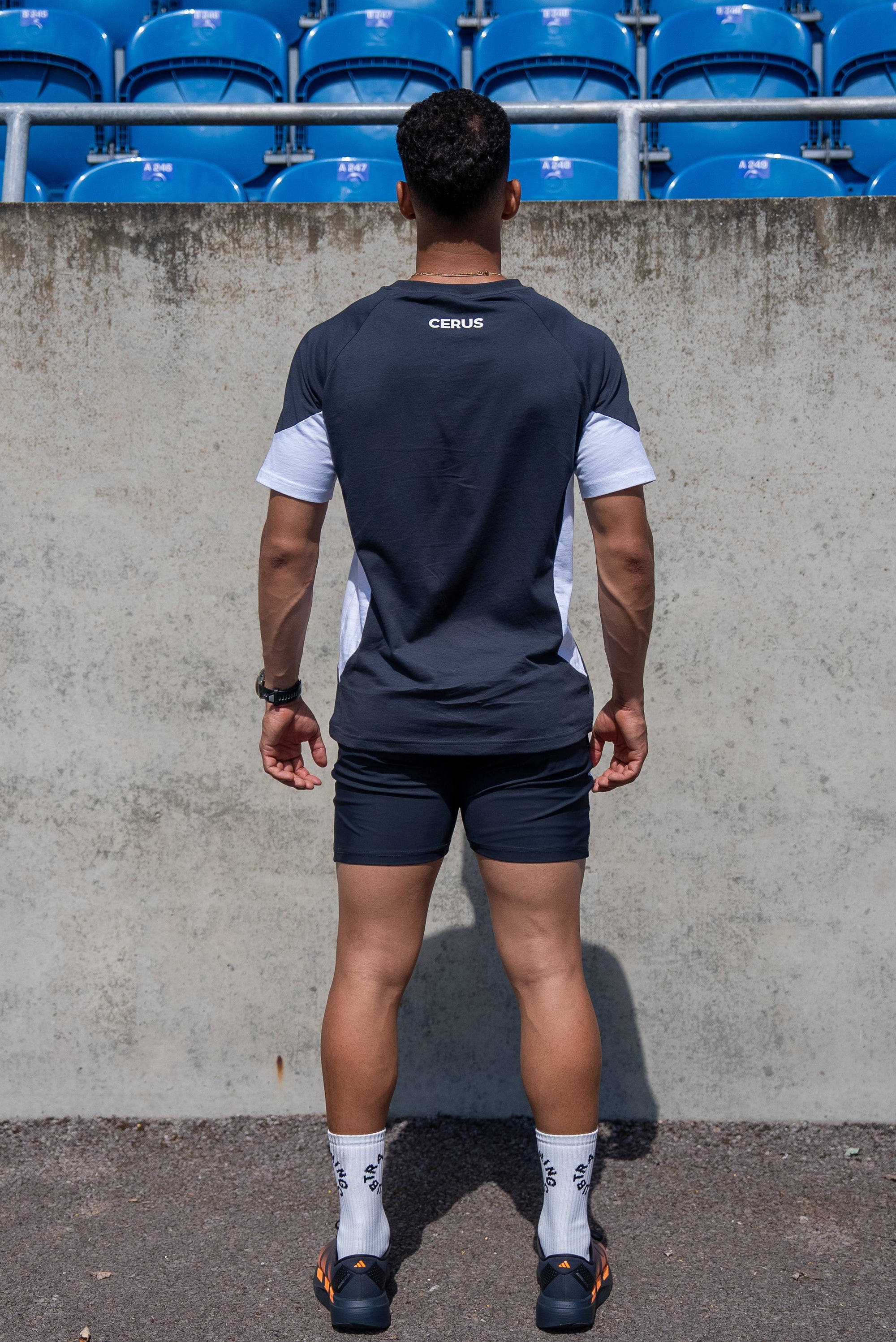 Cerus Charcoal Grey Cyclone Linerless Shorts