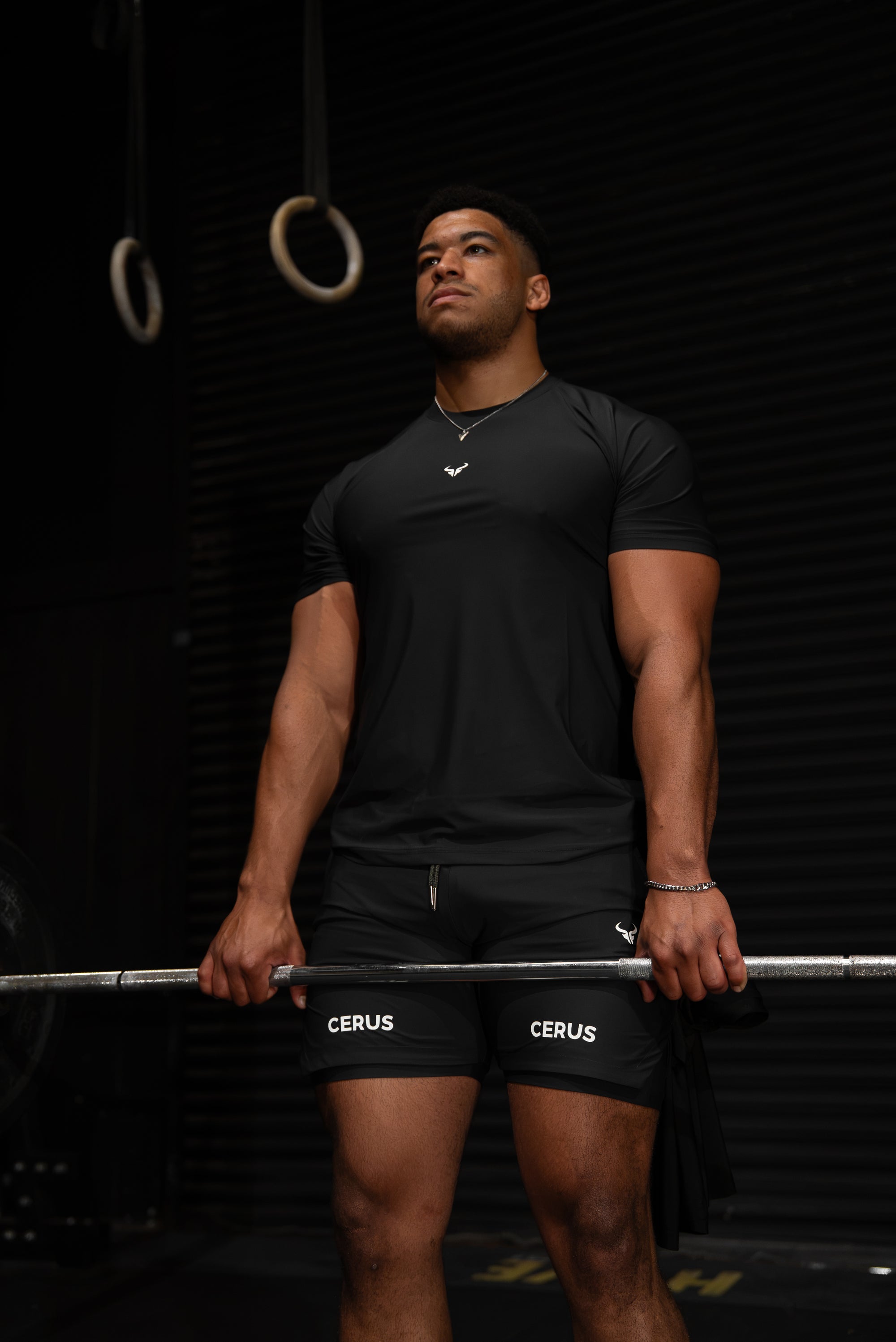 Cerus Black Vector 2-in-1 Shorts