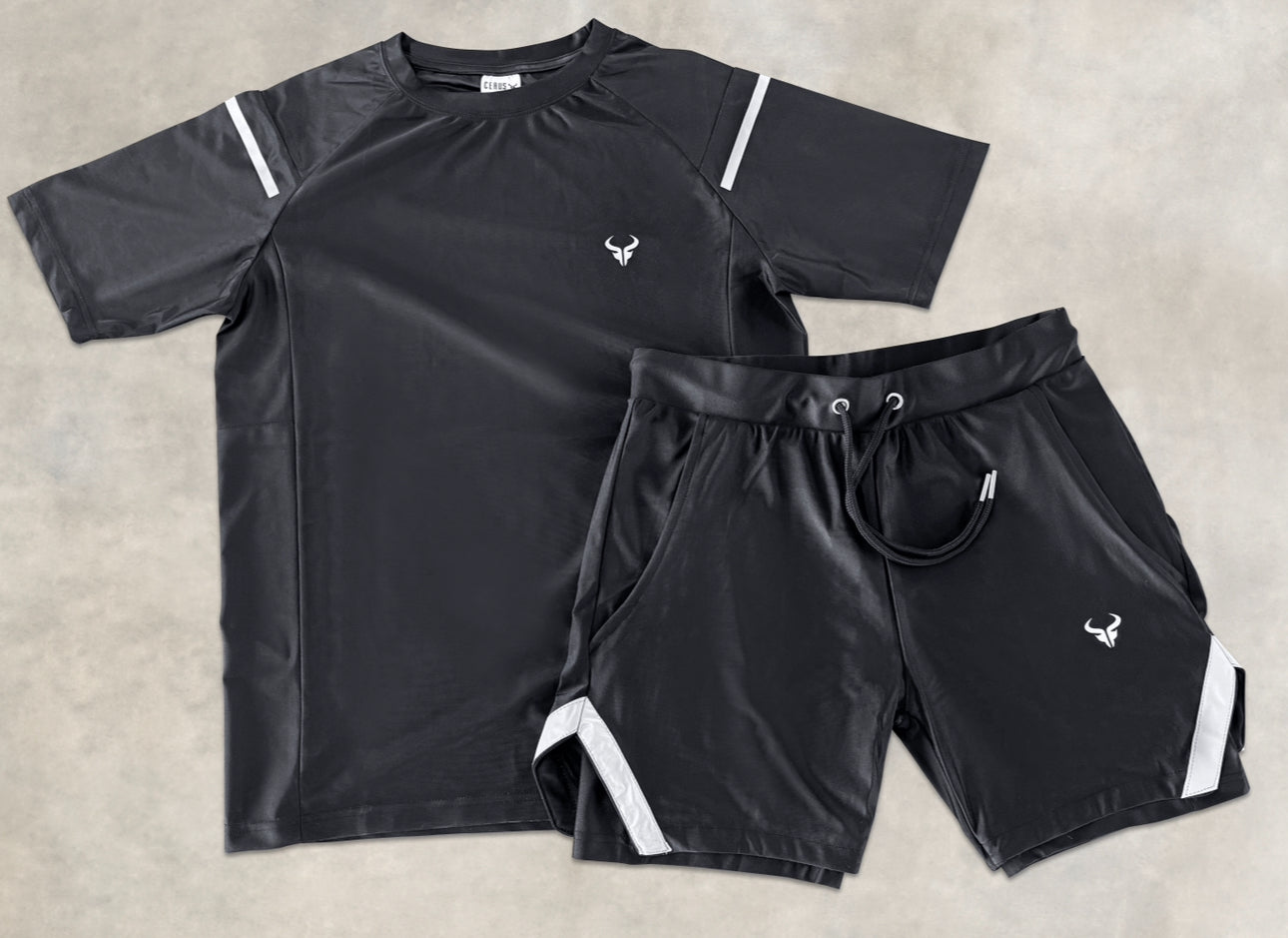 Cerus Black Aura 2-in-1 Shorts