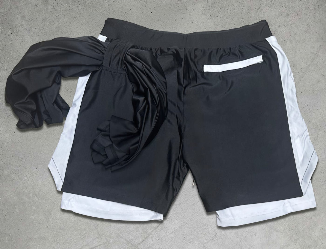 Cerus Black Vita 2-in-1 Shorts