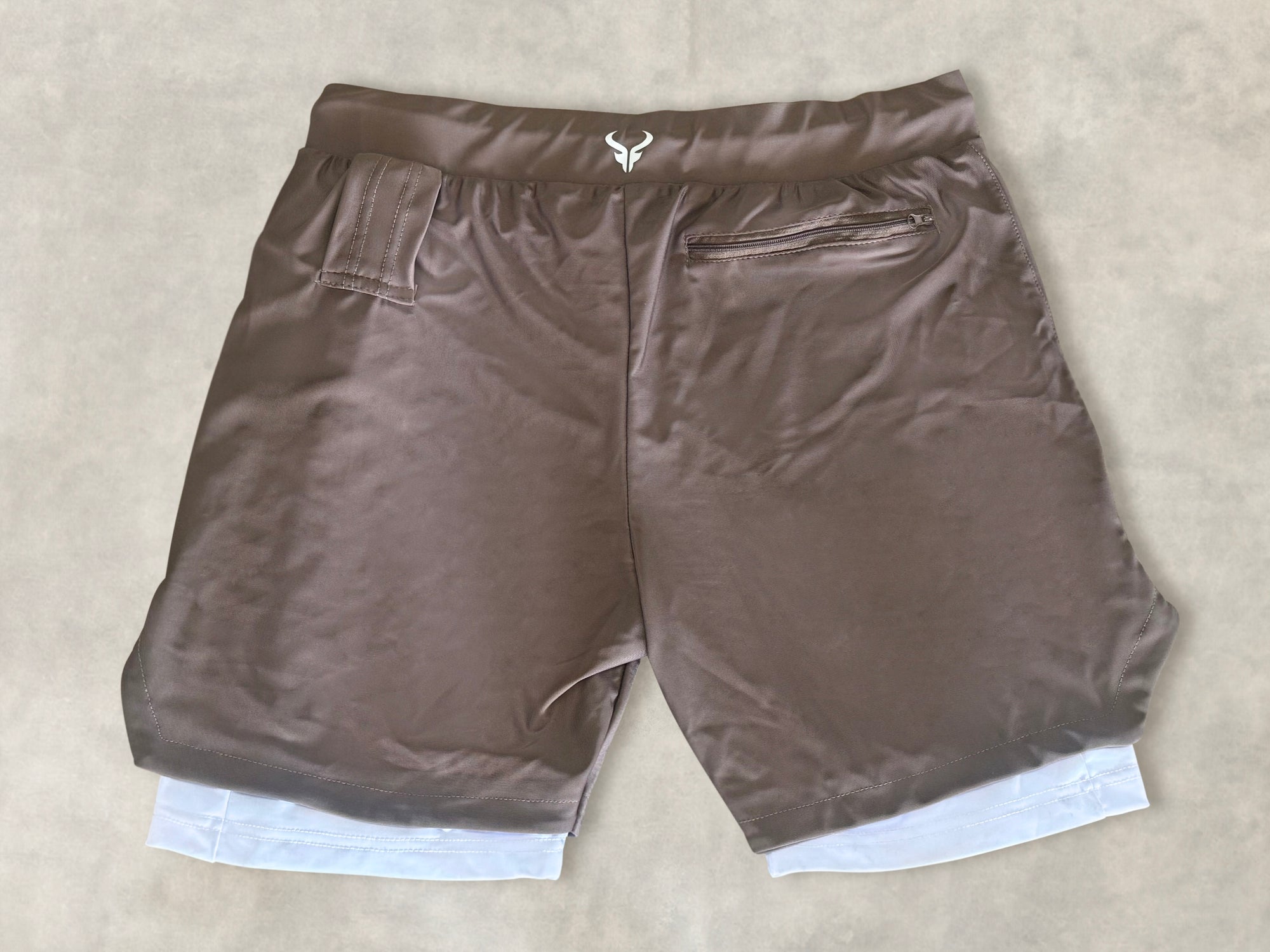 Cerus Clay Brown Fusion 2-in-1 Shorts