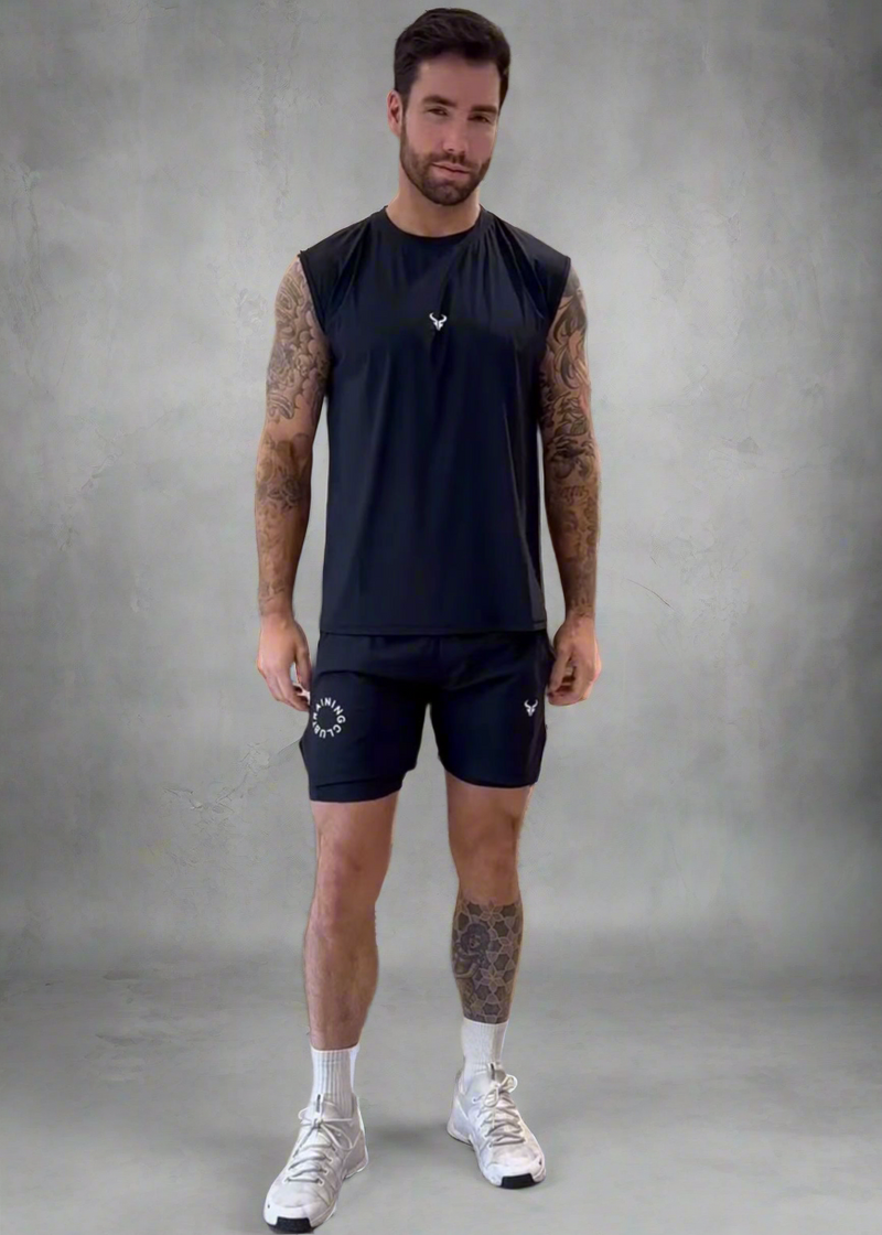 Cerus Charcoal Grey Training Club Men’s Tank Top