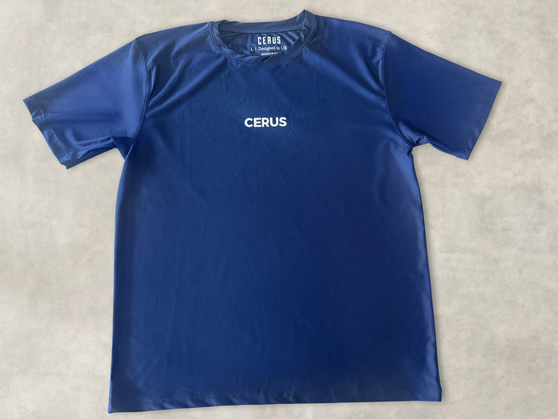 Cerus Navy Flow Men’s T-Shirt