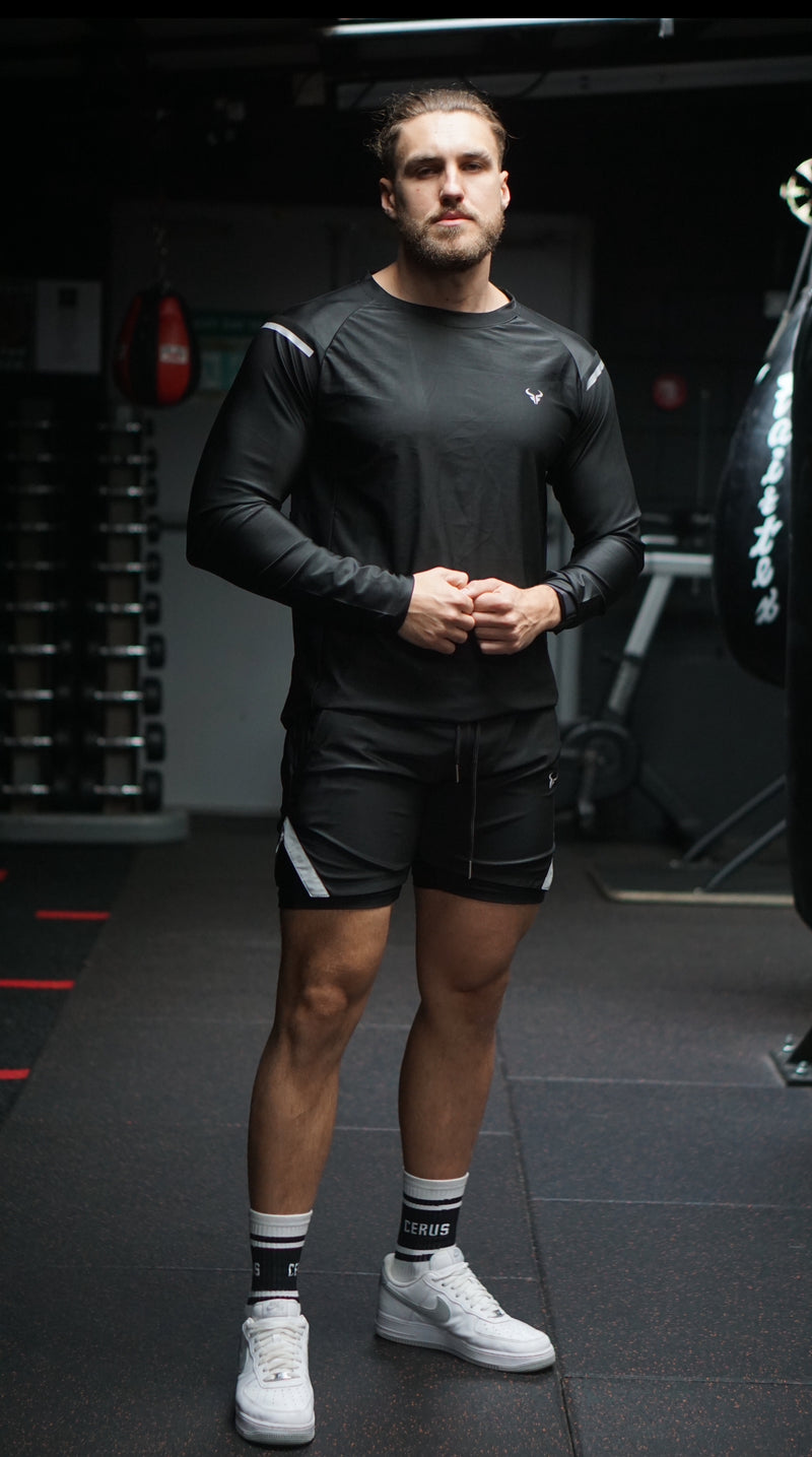 Cerus Black Aura Men’s Long Sleeve Pullover