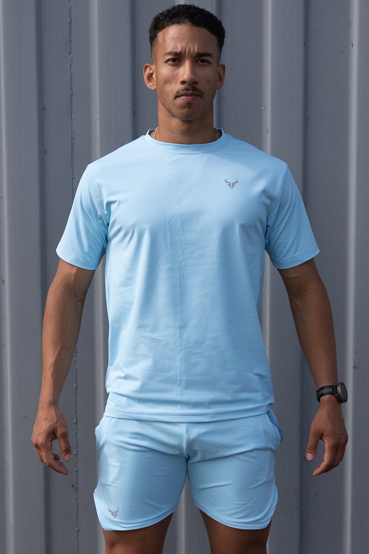 Cerus Light Blue Titan Men’s T-Shirt