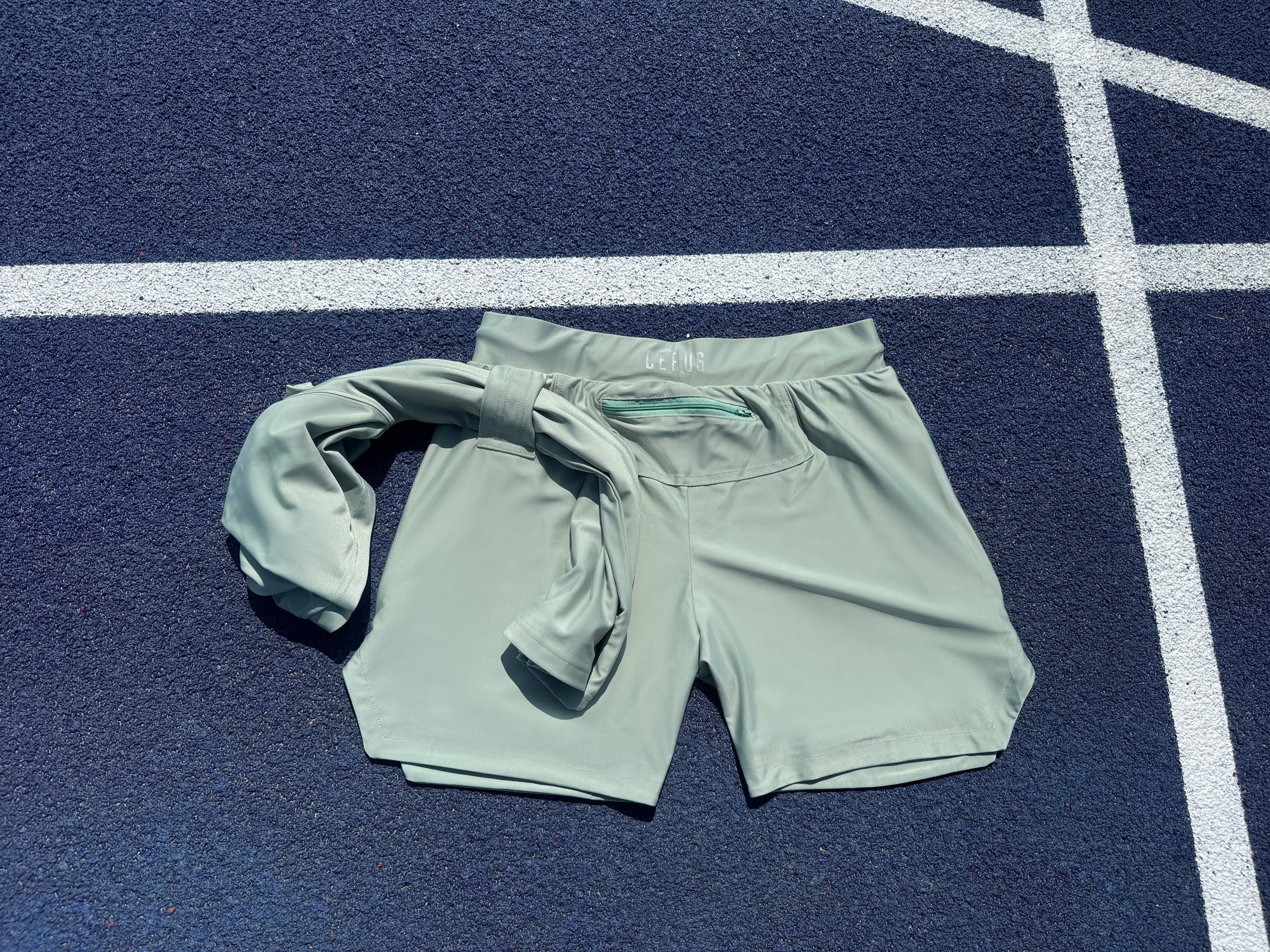Cerus Mint Titan Linerless Shorts