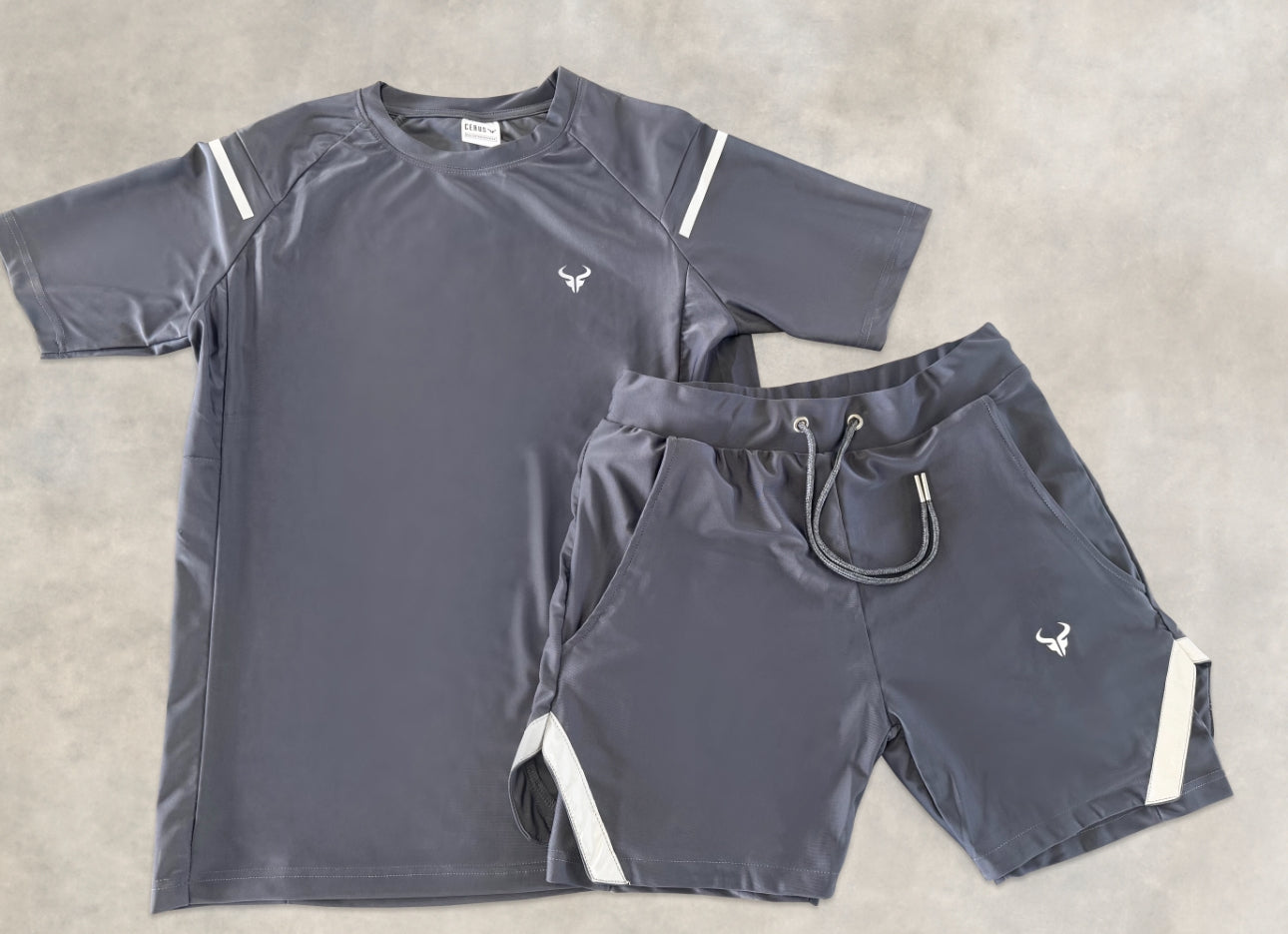 Cerus Grey Aura 2-in-1 Shorts