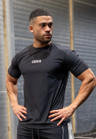 Cerus Charcoal Grey Flow Men’s T-Shirt