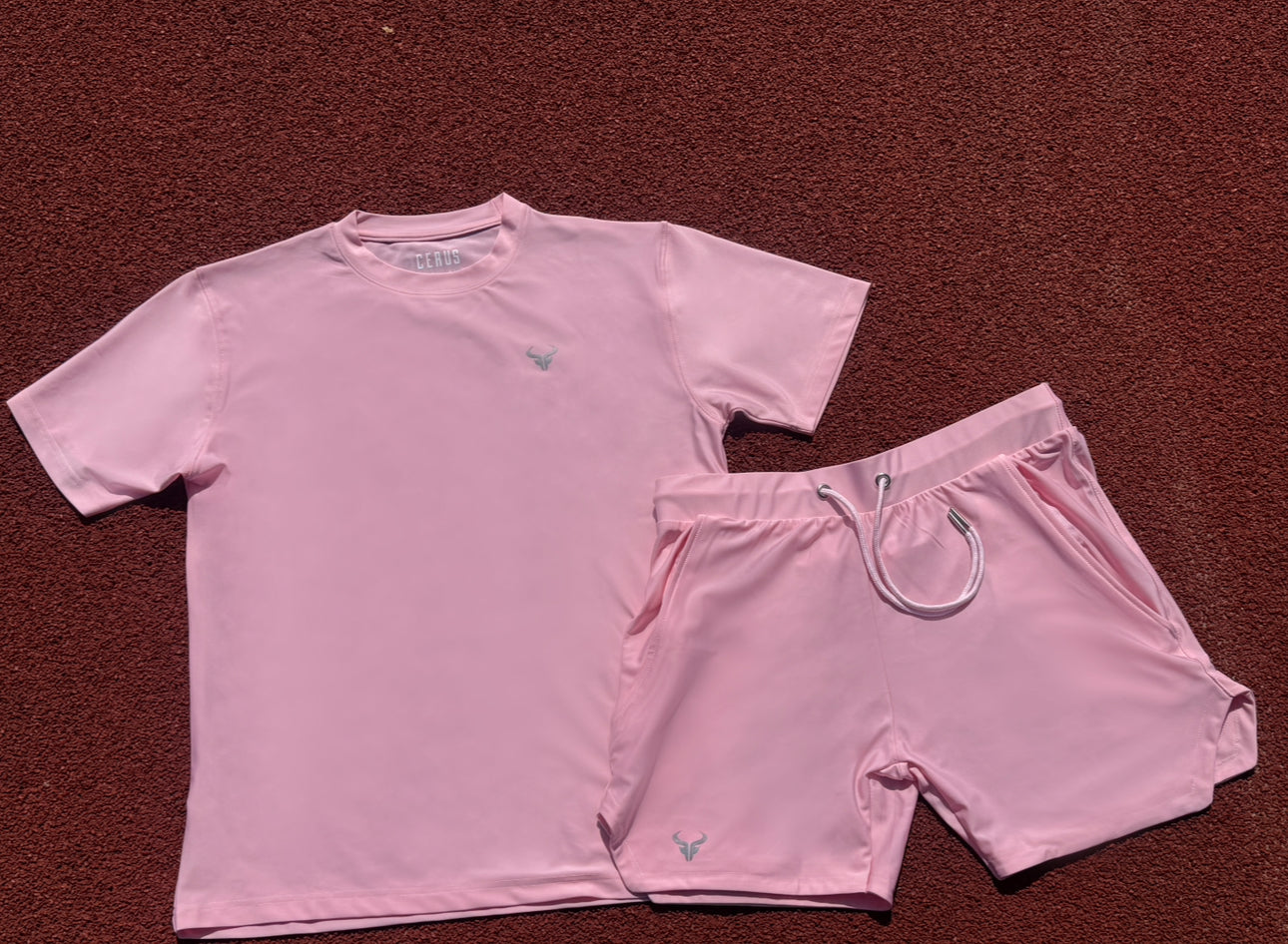 Cerus Light Pink Titan Linerless Shorts